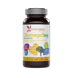 MUNDO NATURAL Oleomega3 DHA 30 perles