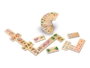 Cayro Domino animaux en bois - Jeu éducatif de 2 ans - Domino animaux