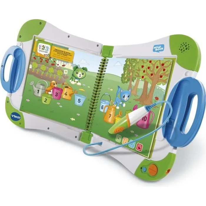 VTECH MagiBook Starter Pack Vert - Plateforme éducative interactive pour enfants de 2 à 8 ans - Version française VTECH MagiBook Starter Pack Vert - Plateforme éducative interactive pour enfants de 2 à 8 ans - Version française