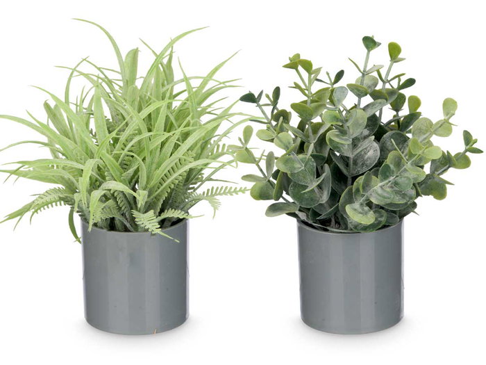 IBERGARDEN Lot de 36 Pots Cylindriques Verts