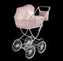 Muñecas Arias Coche Capota Fantasy avec sac 42x72x93 cm, Hauteur guidon 90 cm, Pour enfant dès 3 ans, Montage nécessaire