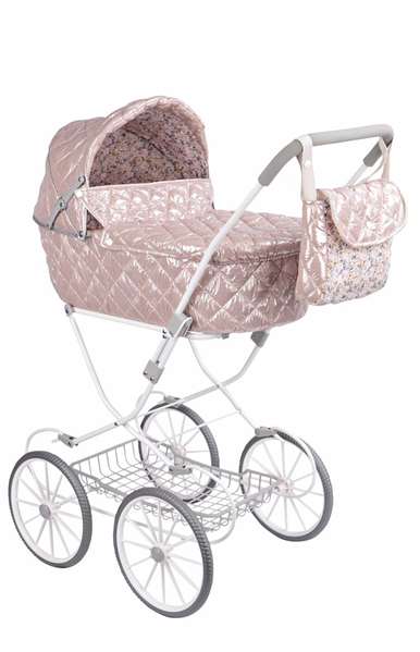 Muñecas Arias Coche Capota Fantasy avec sac 42x72x93 cm, Hauteur guidon 90 cm, Pour enfant dès 3 ans, Montage nécessaire Muñecas Arias Coche Capota Fantasy avec sac 42x72x93 cm, Hauteur guidon 90 cm, Pour enfant dès 3 ans, Montage nécessaire