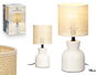 Giftdecor Lampe de Table Blanche Forma 14 x 20,5 x 14 cm Céramique Métal PVC E27 (Set de 12)