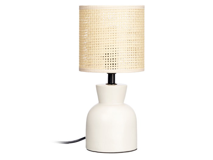 Giftdecor Lampe de Table Blanche Forma 14 x 20,5 x 14 cm Céramique Métal PVC E27 (Set de 12) Giftdecor Lampe de Table Blanche Forma 14 x 20,5 x 14 cm Céramique Métal PVC E27 (Set de 12)