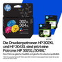 HP Pack de cartouches d'encre 302/304 Noir et Tricolore