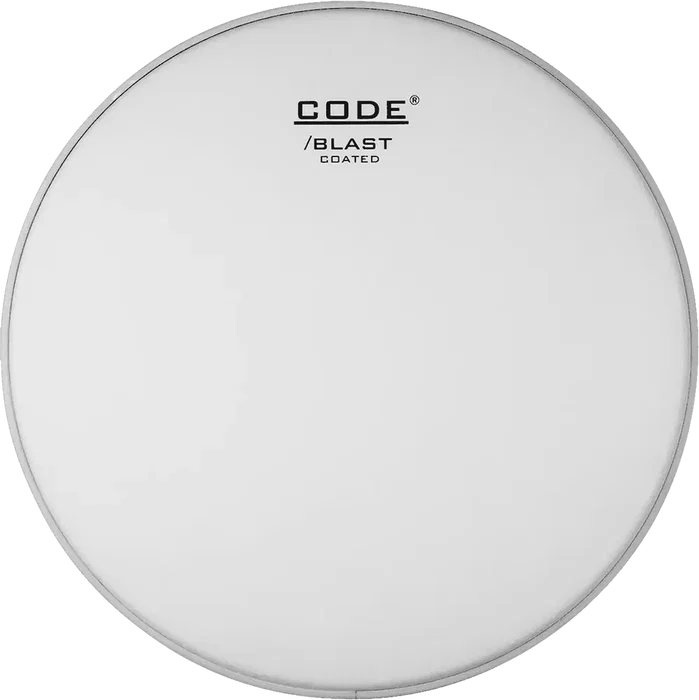 Code Parche pour Bombo 18" Blast Coated Blanc Rugueux avec Pad d'Impact Code Parche pour Bombo 18" Blast Coated Blanc Rugueux avec Pad d'Impact