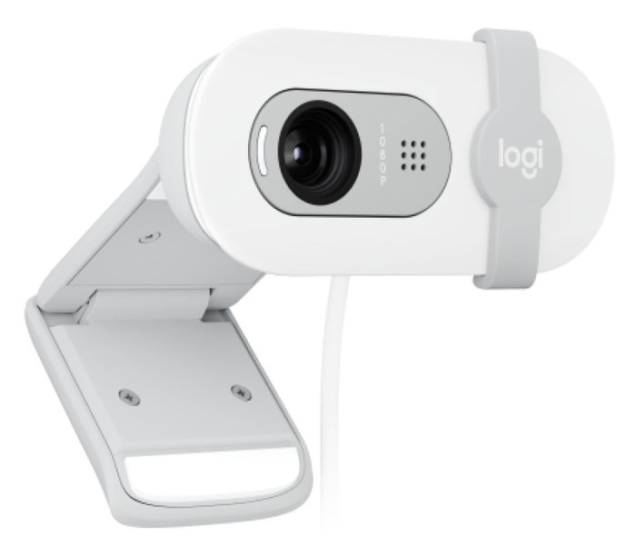 Logitech Brio 100 Full HD Webcam - Blanc