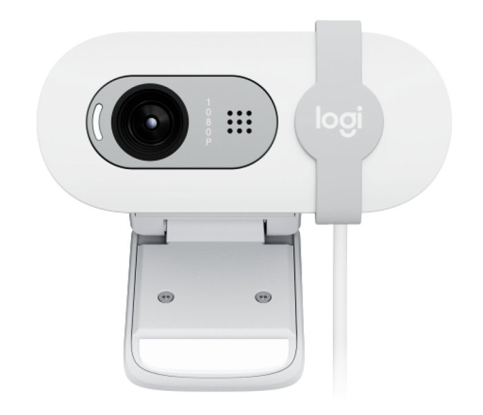 Logitech Brio 100 Full HD Webcam - Blanc
