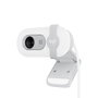 Logitech Brio 100 Webcam 1080p Full HD avec micro, blanc - Caméra USB pour visioconférence