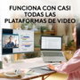 Logitech Brio 100 Webcam 1080p Full HD avec micro, blanc - Caméra USB pour visioconférence