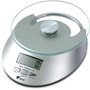 Thulos TH-DS8001 Balance de cuisine numérique 5 kg avec plateau en verre trempé et écran LCD