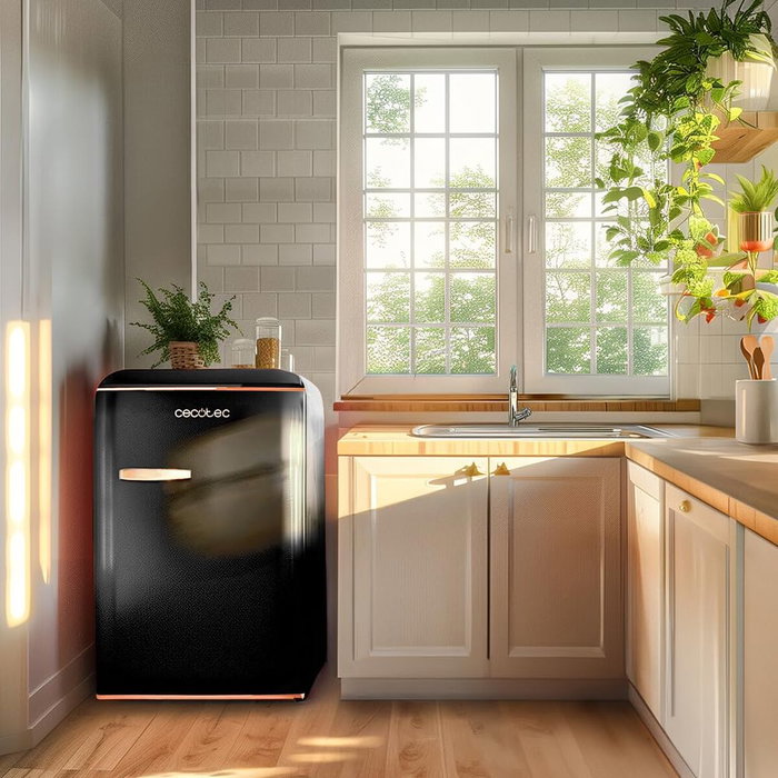 Cecotec Réfrigérateur indépendant 110L Bolero CoolMarket TT 2 portes noir E