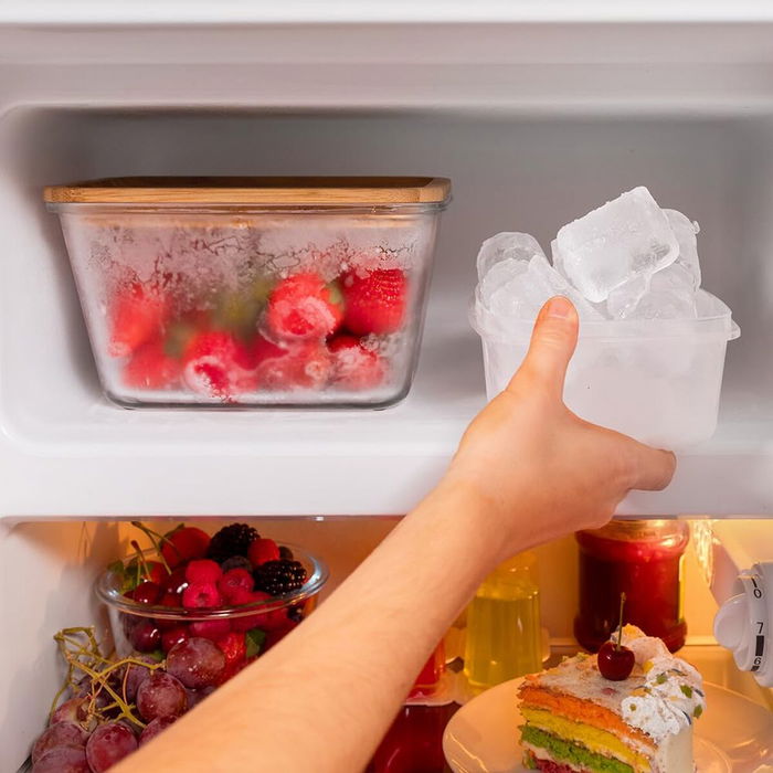 Cecotec Réfrigérateur indépendant 110L Bolero CoolMarket TT 2 portes noir E