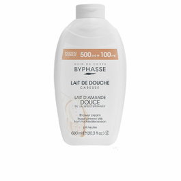 Byphasse CARESSE crème de douche au lait d'amande douce 600 ml