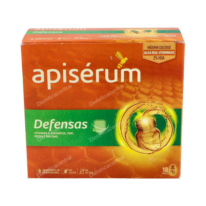 Apiserum Défenses 18 Flacons Complément Alimentaire Apiserum Défenses 18 Flacons Complément Alimentaire