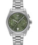 Armani AR11640 avec cadran vert et bracelet gris