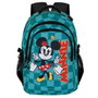 Karactermania Mochila Minnie Run. Plus Fan Indigo - Sac à dos enfant ventilé avec port USB et compartiments - 44x34x21 cm