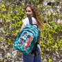 Karactermania Mochila Minnie Run. Plus Fan Indigo - Sac à dos enfant ventilé avec port USB et compartiments - 44x34x21 cm