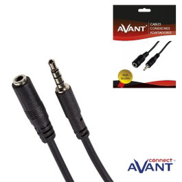 AVANT CONNECT Câble jack mâle vers jack femelle 3,5 mm 1,8 m