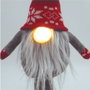GSC Evolution Gnome de Noël LED Kazbo 40cm Rouge et Gris