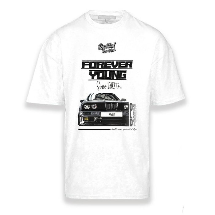 Radikal Revolution T-shirt Forever Young Blanc Taille L Radikal Revolution T-shirt Forever Young Blanc Taille L