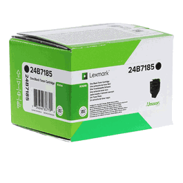 Lexmark 24B7185 - Cartouche de toner noir pour imprimante