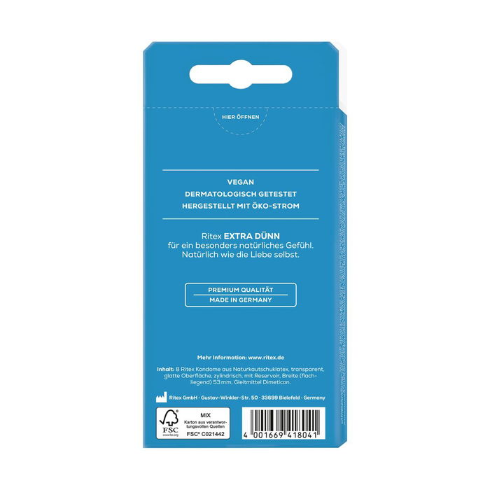 Préservatifs Ritex Extrafins