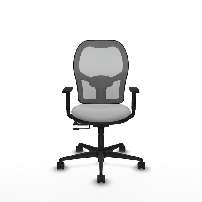 Chaise Jorquera Synchrone/Traslack tissu Gris clair Maille Gris Base en nylon noir Accoudoir 1D Sans appui-tête Roulettes 65mm nylon Chaise Jorquera Synchrone/Traslack tissu Gris clair Maille Gris Base en nylon noir Accoudoir 1D Sans appui-tête Roulettes 65mm nylon