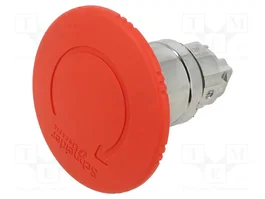 SCHNEIDER ELECTRIC Commutateur de sécurité Harmony XB4 rouge 22mm