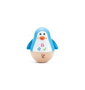 Hape E1653 - Pingouin balanceant musical en bois (hêtre/ABS/acier) - Jouet bébé avec musique - 11,2x12,6x9 cm - Pour enfants dès 6 mois
