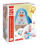 Hape E1653 - Pingouin balanceant musical en bois (hêtre/ABS/acier) - Jouet bébé avec musique - 11,2x12,6x9 cm - Pour enfants dès 6 mois