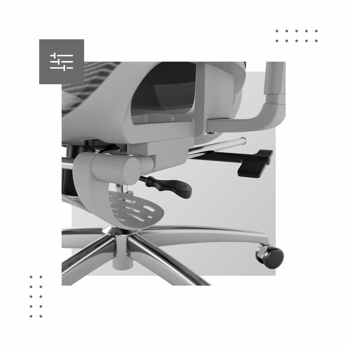 Mark Adler Chaise de Bureau MA-EXPERT 7.9 GREY Gris Mark Adler Chaise de Bureau MA-EXPERT 7.9 GREY Gris