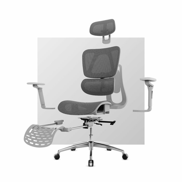 Mark Adler Chaise de Bureau MA-EXPERT 7.9 GREY Gris Mark Adler Chaise de Bureau MA-EXPERT 7.9 GREY Gris