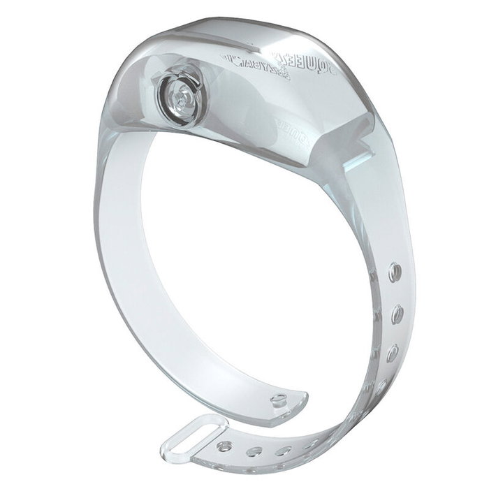 SQUEEZYBAND - Bracelet distributeur de gel hydroalcoolique ajustable transparent pour adulte, capacité 15 ml SQUEEZYBAND - Bracelet distributeur de gel hydroalcoolique ajustable transparent pour adulte, capacité 15 ml