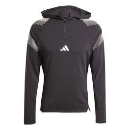 Sweat à capuche homme Adidas Ps Quarter Zip Noir