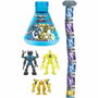 MrBeast Lab Pack de 2 figurines hybrides Mix & Match - Dragon Doré