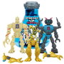 MrBeast Lab Pack de 2 figurines hybrides Mix & Match - Dragon Doré