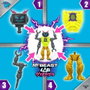 MrBeast Lab Pack de 2 figurines hybrides Mix & Match - Dragon Doré