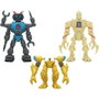 MrBeast Lab Pack de 2 figurines hybrides Mix & Match - Dragon Doré