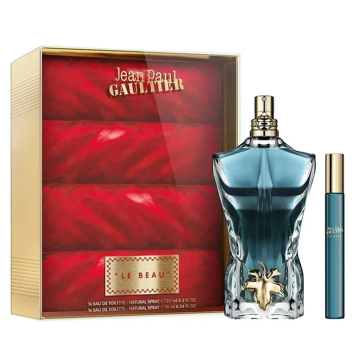 Jean Paul Gaultier Set Le Beau, Eau De Toilette pour Homme, 125 ml + 10 ml Jean Paul Gaultier Set Le Beau, Eau De Toilette pour Homme, 125 ml + 10 ml