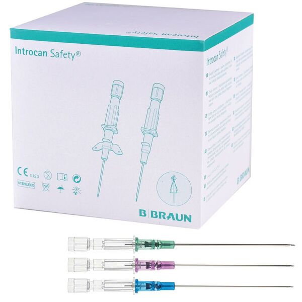 B. Braun INTROCAN SAFETY 20G ROSA 1.1X32 MM SIN ALAS 1U