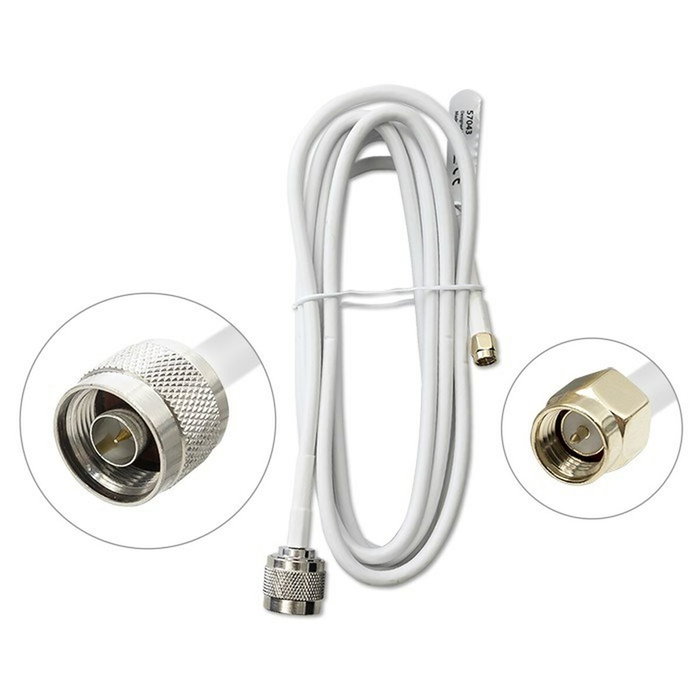 QOLTEC Antenne de communication 4G et LTE externe blanche