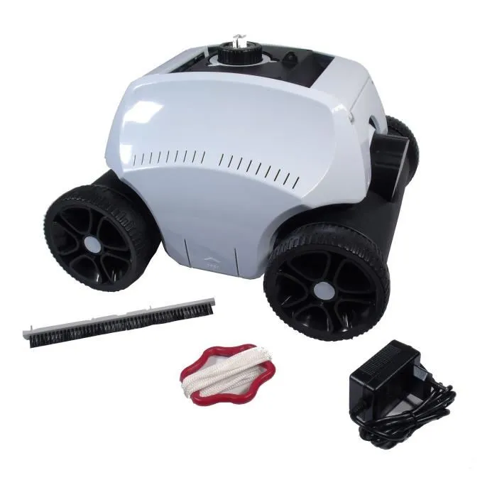Ubbink Robotclean Accu - Robot nettoyeur autonome sur batterie pour fond de piscine - Filtre 100 microns - Pour toutes piscines jusqu'à 50 m² Ubbink Robotclean Accu - Robot nettoyeur autonome sur batterie pour fond de piscine - Filtre 100 microns - Pour toutes piscines jusqu'à 50 m²