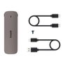 Tooq TQE-2202BR Boîtier Externe M.2 NGFF USB 3.1 Gen1 SSD Gris