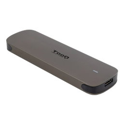 Tooq TQE-2202BR Boîtier Externe M.2 NGFF USB 3.1 Gen1 SSD Gris