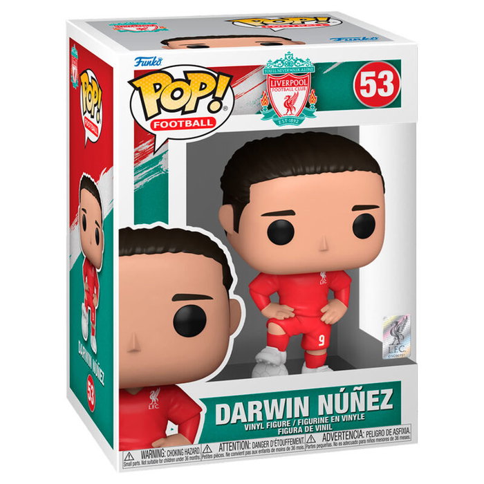 Funko POP! Football Vinyle Darwin Núñez Liverpool F.C.