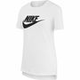 T shirt à manches courtes Enfant Nike Sportswear Blanc