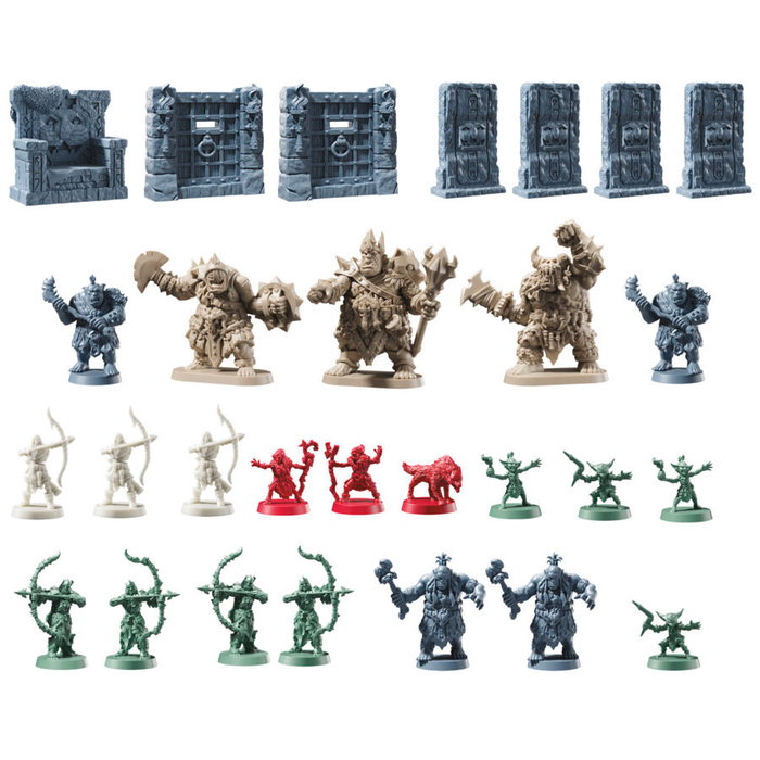 HASBRO - Extension jeu de plateau HeroQuest La Horde de l'Ogre Version espagnol - Pour 2 à 5 joueurs - À partir de 14 ans HASBRO - Extension jeu de plateau HeroQuest La Horde de l'Ogre Version espagnol - Pour 2 à 5 joueurs - À partir de 14 ans