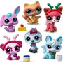 Bandai BF00758 - Calendrier de l'Avent Littlest Pet Shop - Edition 2025 - Jouets animaux et accessoires thème hivernal pour enfants et collectionneurs