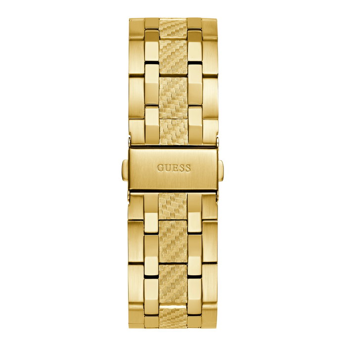 Guess GW0714G2 - Montre analogique dorée avec cadran bleu